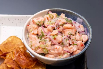 CEVICHE DE SALMÃO